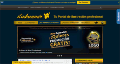 Desktop Screenshot of ilustreando.com